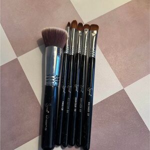 Sigma Beauty Black Handle Makeup Brush Set
